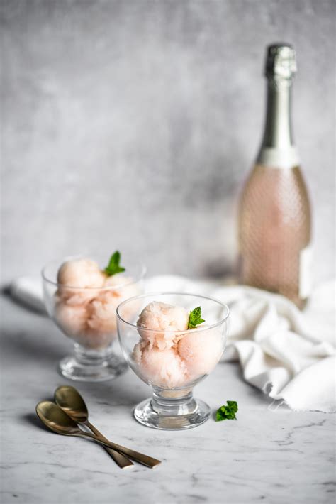 Pink Champagne Sorbet Recipe | How to Make Pink Champagne Sorbet