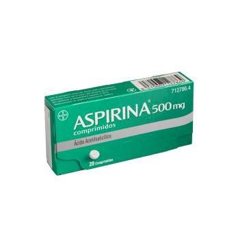 Buy Aspirin 500 Mg 20 Tablets - parafarmacia-online.com