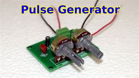 Square Wave Pulse Generator with PCB - YouTube