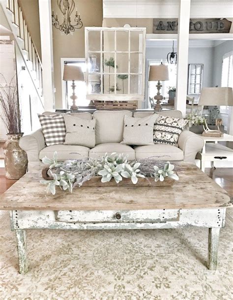 Grey Farmhouse Living Room Furniture | Laludemare