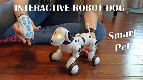 👀 ROBOT DOG INTERACTIVE REMOTE CONTROL SMART PET REVIEW ⭐ - YouTube