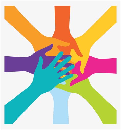 Charity Clipart Group - Team Work Hands Transparent PNG - 760x800 ...