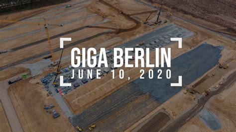 Tesla Gigafactory 4 Construction Progress: June 10, 2020