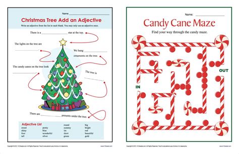 Free Printable Christmas Activities