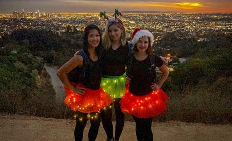 Locals Are Embarking On A Holiday Festival Of Lights Hike At Griffith ...