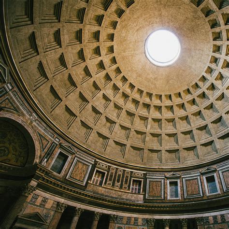 Pantheon Dome Interior Photograph by Dave Bowman - Pixels