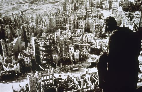 Dresden Bombing Anniversary Photos Contrast 1945 Devastation With 70 Years On | HuffPost UK