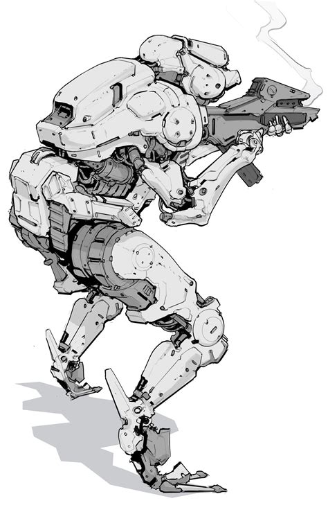 Robot concept art, Robots drawing, Robots concept