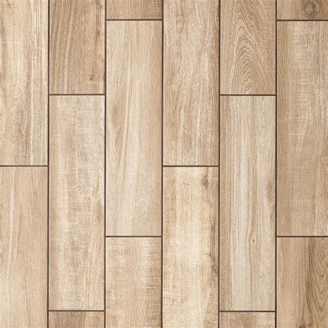 Navarro Beige Wood Plank Porcelain Tile - 10 x 47 - 100294875 | Floor ...