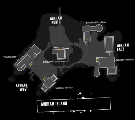 Image - Clean Arkham Asylum Map.png | Arkham Wiki | FANDOM powered by Wikia