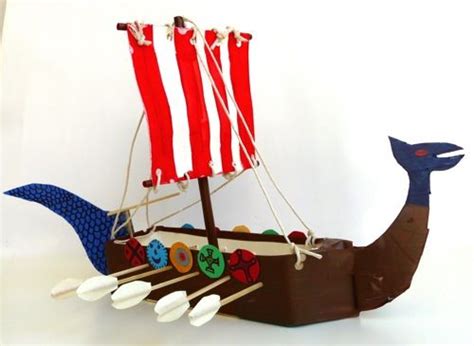 model viking longboat for kids Drawing For Kids, Art For Kids, Crafts ...