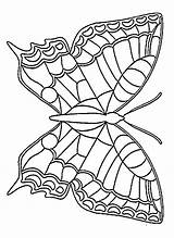Butterfly Coloring Printables For Kids sketch template