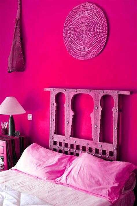 Image result for magenta wall paint | Hot pink room, Hot pink walls ...