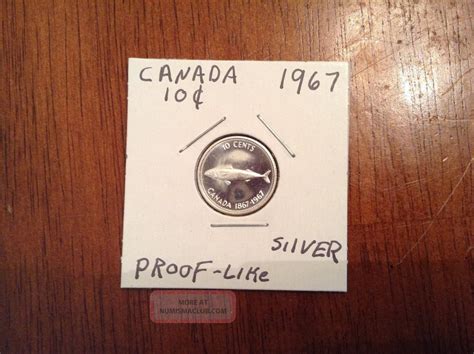 1967 Silver Canadian Dime