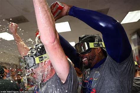 Inside the very boozy Texas Rangers World Series celebrations | Daily ...