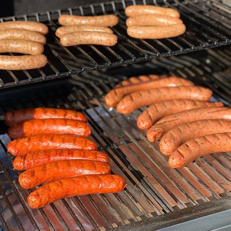 Three types of fresh #bratwurst on #grill no 2 – The Grill Diet