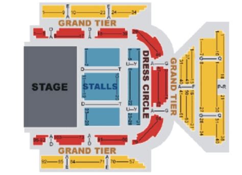 St George Theater Seating Plan | Elcho Table