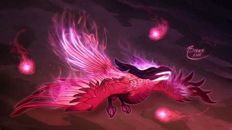 Pink Phoenix Desktop Wallpaper - DOTA 2 Game Wallpapers Gallery