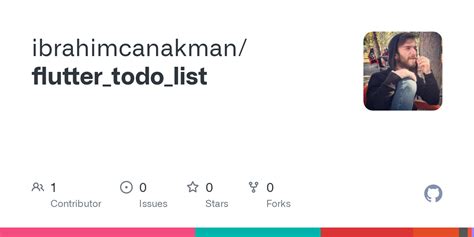 GitHub - ibrahimcanakman/flutter_todo_list