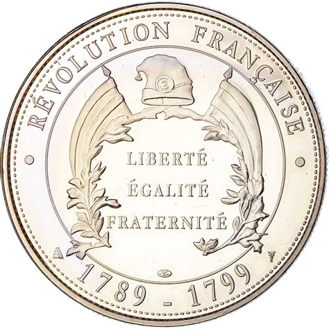 France, Medal, Révolution Française, La Marseillaise, History, MS(63)