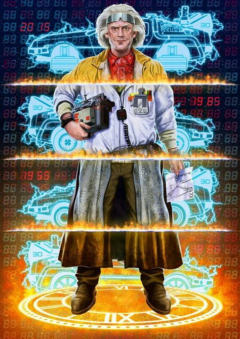 BACK TO THE FUTURE DOC BROWN | Back to the future, The future movie ...