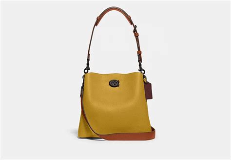 COACH® | Willow Bucket Bag In Colorblock