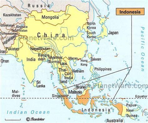 COOL PICTURES: map of indonesia islands