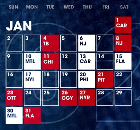 Blue Jackets release 2021-22 schedule | NBC4 WCMH-TV