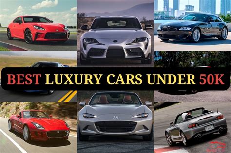 Top 5 Best Luxury Cars Under 50K for 2023-24