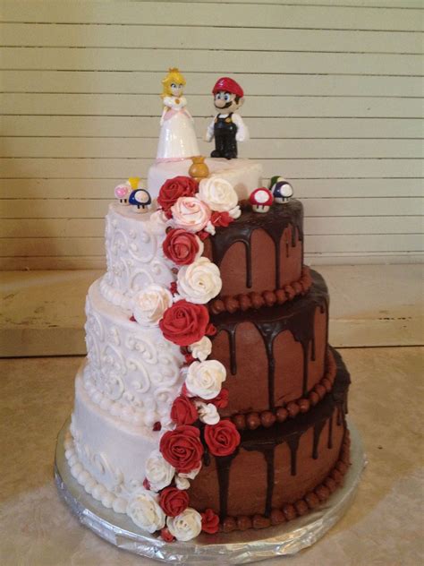 Cake Topper Mario And Princess Peach Wedding Cake Topper Australia ...