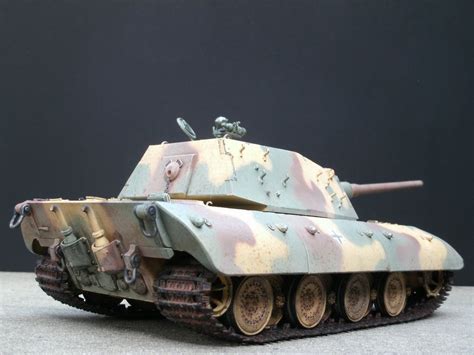 German E100 Super Heavy Tank | Trumpeter's German E100 Super Heavy Tank - by "Art Instructor ...