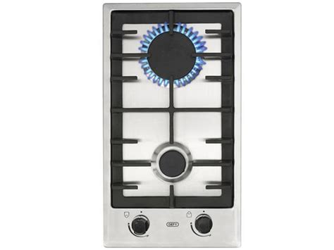 Appliances: Defy 500 2 Burner Gas Hob - Stainless Steel (Dhg134)