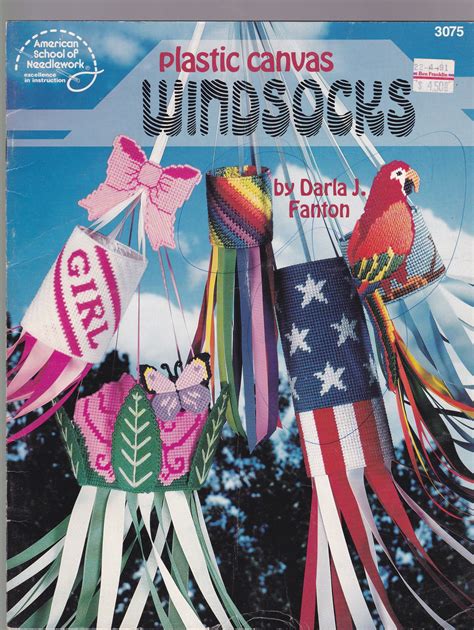 windsocks | Plastic canvas patterns, Wind sock, Canvas patterns