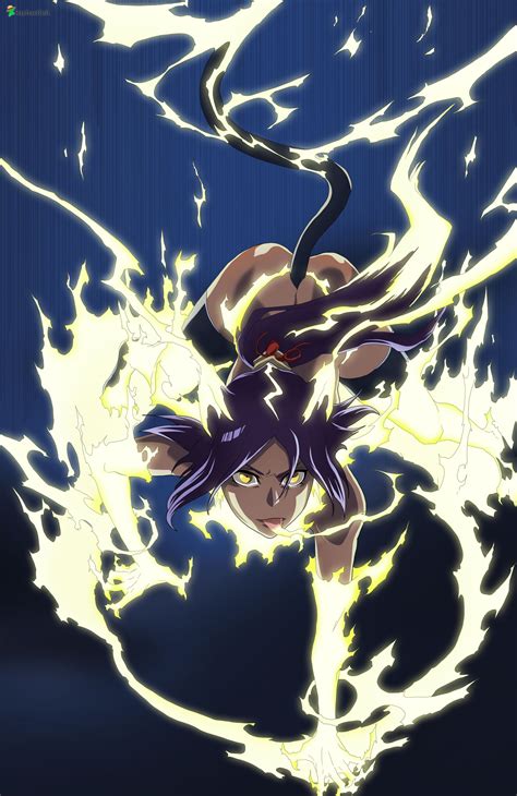 Yoruichi Shunko Raiju Senkei Shunryu -BLEACH 662- by RaphaelDslt on DeviantArt