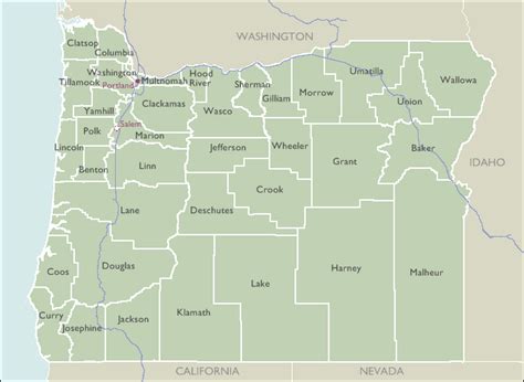 Zip Code Map Oregon – Zip Code Map