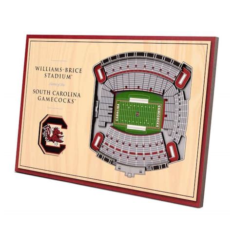 YouTheFan NCAA South Carolina Gamecocks 3D StadiumViews Desktop Display ...