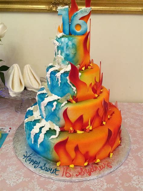 Pin by Haley Wallace on A "Two"-perfect birthday! | Fire cake, Ice cake ...