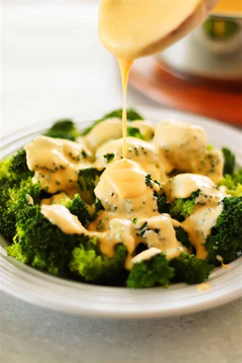 Cheese Sauce for Broccoli (and other dishes!) - Crunchy Creamy Sweet