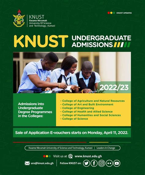 New KNUST Admission Requirements For Applicants - 2024