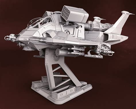 Battlestar Galactica Raptor 3D Model STL File Battlestar - Etsy