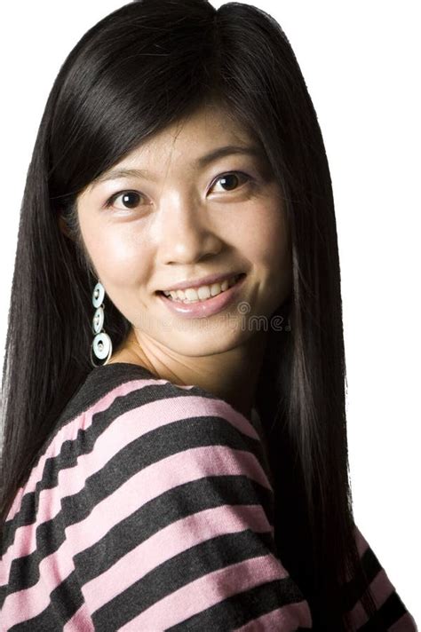 Smiling Chinese Girl - Portrait Stock Photos - Image: 10277793