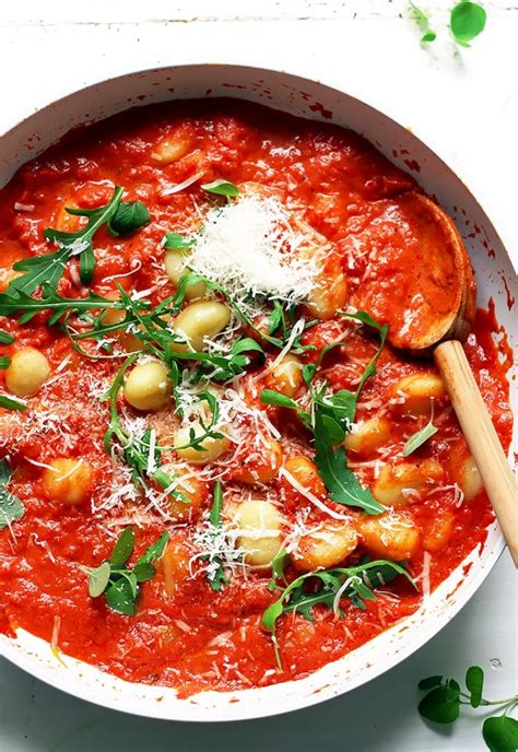 Quick Gnocchi with Tomato Sauce (10 minutes) » Little Vienna