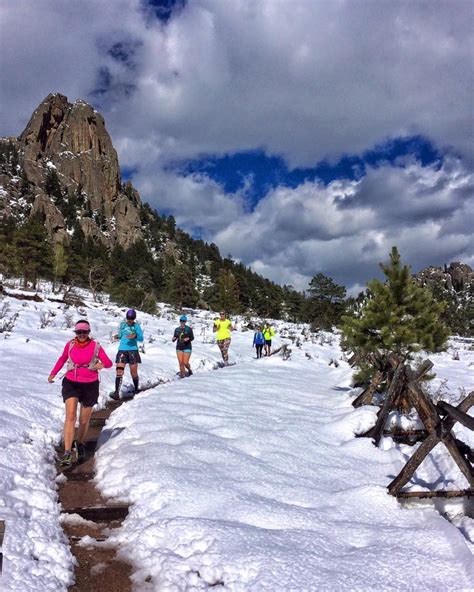 First snow on the trails in Colorado - Active at Altitude