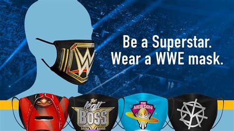 WWE Selling Superstar-Themed Face Masks for Charity