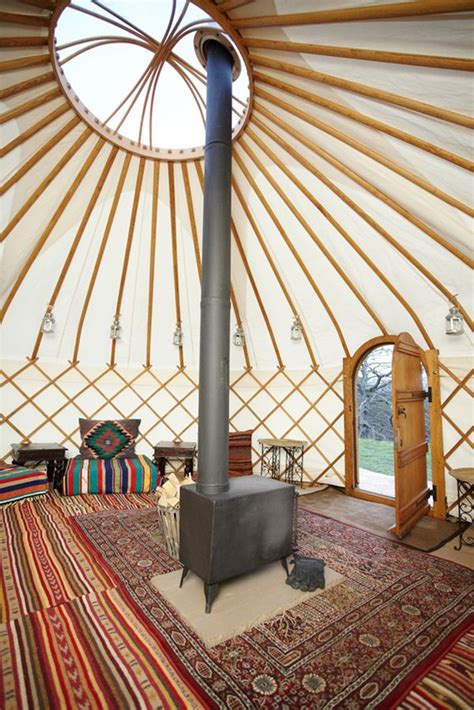 Interiors | Roundhouse Yurts | Yurt interior, Yurt living, Yurt