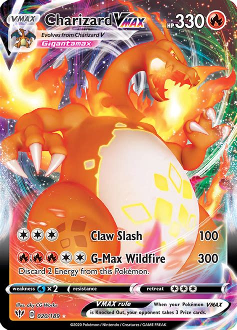 Charizard VMAX · Darkness Ablaze (DAA) #020 ‹ PkmnCards