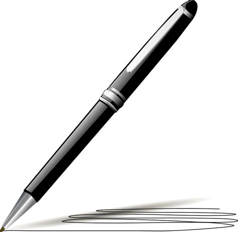 Download Pen, Black, Ink. Royalty-Free Vector Graphic - Pixabay