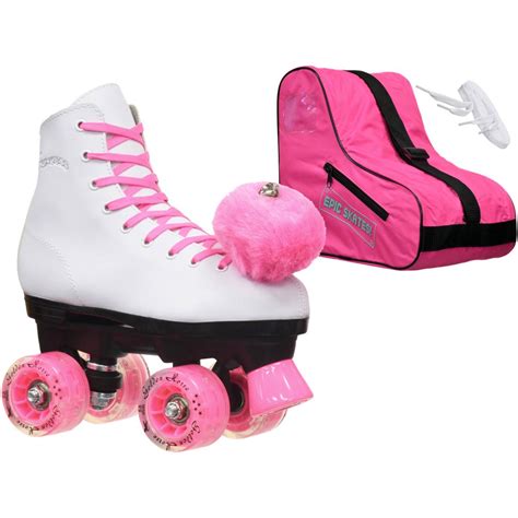 Epic Light-Up Pink Princess Roller Skates Package - Walmart.com - Walmart.com