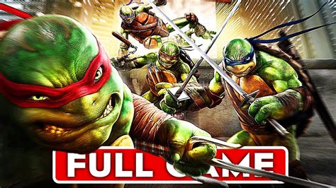 TEENAGE MUTANT NINJA TURTLES OUT OF THE SHADOWS Gameplay Walkthrough Part 1 FULL GAME No ...