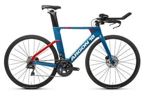 ARGON 18 E117 TRI DISC SHIMANO ULTEGRA Di2 Blue/Red Gloss | LBS Sport